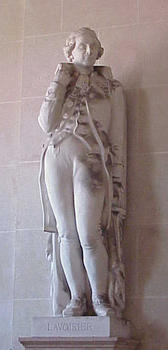 a statue of Lavoisier