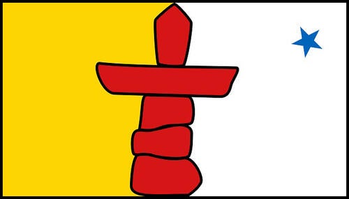 FIGURE 8A. flag of Nunavut
