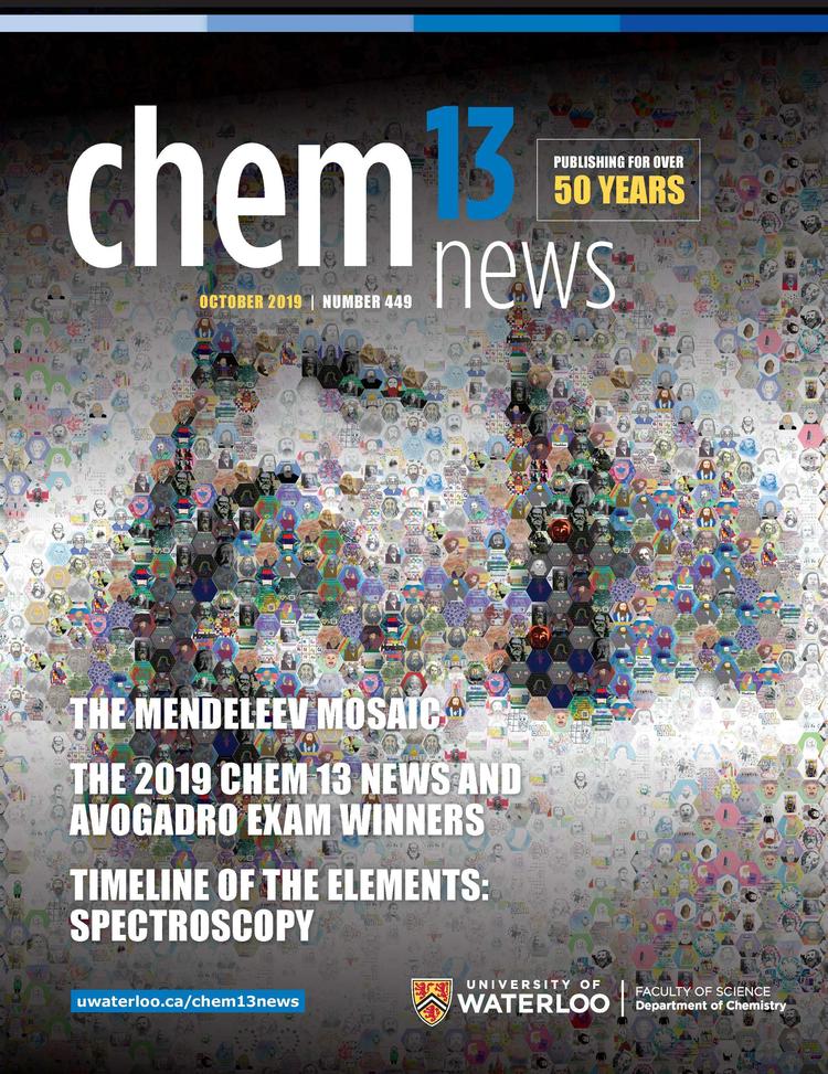Chem 13 News October 2019 cover