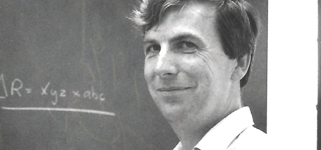 Gerry Toogood teaching in 1973.