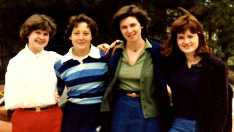 Louise Ann Riddell, Louise Sweet-Lindsay, Barb McEwan, Lee Anne Doyle (SURP '81 Class Champion) 