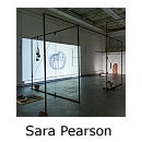 Text reads Sara Pearson with thumbnail image of art installation