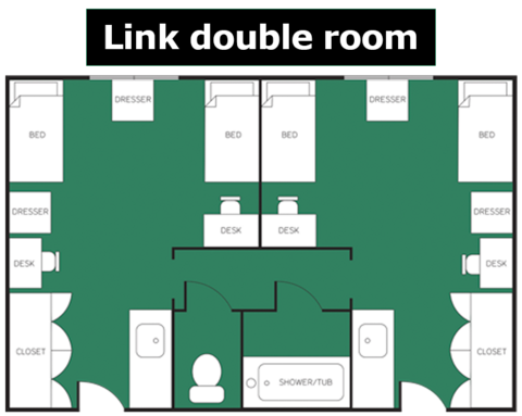 Link double room