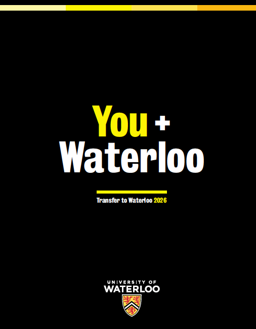 You + Waterloo brochure for transfer students