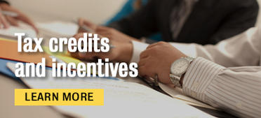Tax credit and incentives