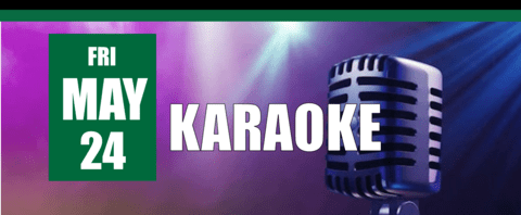 Karaoke on May 24 header