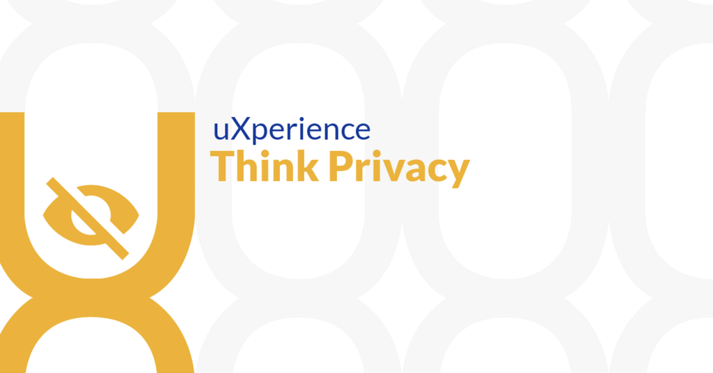 uXperience Think Privacy Design Jam Logo